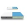 Image de Pack Original - Matelas 140x190 cm + Oreiller 40x70 cm
