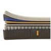 Image de Matelas hybride 2000x2000 cm soutien medium housse de matelas accueil enveloppant epaisseur 25 cm Non specifie zones