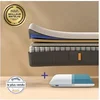 Image de Pack Matelas Original Edition Hybride 140x200 cm + 2 Oreillers Emma Original Adapt | Mémoire de forme + Ressorts