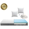Image de Pack Matelas Original Edition Hybride 140x190 + 2 Oreillers Emma Original Confort + Couette Printemps & Automne Emma