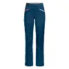 Image de Ortovox - Col Becchei Pants - Pantalon softshell femme Petrol Blue - S - Regular