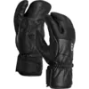 Image de Ortovox - Full Leather 3 Finger Glove - Moufles homme Black Raven - S