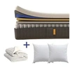 Image de Matelas hybride 1400x2000 cm Non specifie zones housse de matelas oreiller(s)