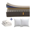 Image de Matelas hybride 1600x2000 cm Non specifie zones housse de matelas oreiller(s) epaisseur 27 cm