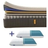 Image de Pack Matelas Original 140x190 + 2 Oreillers Emma Original Adapt | Mémoire de Forme + Ressorts | MEILLEUR CHOIX Emma