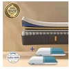 Image de Matelas hybride 1400x2000 cm epaisseur 25 cm accueil enveloppant Non specifie zones housse de matelas oreiller(s) soutien medium