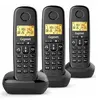 Image de Téléphone sans fil noir BASIC100TRIONOIR