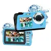 Image de Appareil photo numérique Aquapix W3048-I Edge Iceblue 48 Mill. pixel glace, bleu caméra submersible, écran frontal
