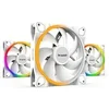 Image de Kit de 3 ventilateurs PWM ARGB Light Wings 140mm Blanc -
