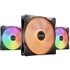 Image de be quiet! Light Wings LX - Ventilateur châssis - PWM - 140 mm - noir (pack de 3)