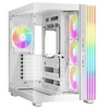 Image de be quiet! Light Base 600 LX - Midi-tour - ATX - panneau latéral fenêtré (verre) - pas d'alimentation (ATX / PS/2) - blanc - USB/Audio