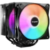 Image de be quiet! Pure Rock Pro 3 LX ventirad radiateur, très haute performance de refroidissement, 6 caloducs 6 mm haute performance, 2 ventilateurs Light Wings LX 120 mm PWM optimisés, grande compatibilité en occasion ou reconditionné