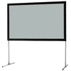Image de Mobile Expert Business Format - Ecran de projection avec pieds amovibles - arrière - 189" (479 cm) - 16:10 - Matte White