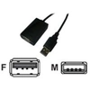 Image de LogiLink - Rallonge de câble USB - USB (M) pour USB (F) - USB 2.0 - 5 m - actif - noir