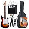 Image de Banger's Pack set guitare électrique Sunburst, 7 pièces
