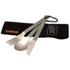 Image de Esbit set de couverts en titane avec sac