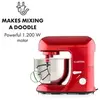 Image de Robot ménager - Bella - Robot mélangeur - 2000W - 5L - Acier inoxydable - Rouge -