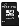Image de - Carte mémoire flash (adaptateur microSDHC - SD inclus(e)) - 4 Go - Class 10 - micro SDHC - noir
