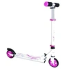 Image de MUUWMI Aluminium Scooter Blanche/Rose 125 mm