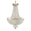 Image de Chandelier montgolfiere bella or 6x60w e14 d400