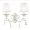 Image de Grace Applique Bougie Blanche avec Or et Cristal, 2 Lumières, E14