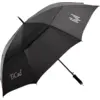 Image de TiCad Parapluie de golf Windbuster protection UV avec stylo, noir