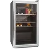 Image de Beersafe XXL frigo 85 L classe G acier porte en verre