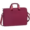 Image de Sacoche pour Ordinateur Portable 15,6" 2 Compartiments avec Sangle Amovible Rouge