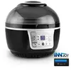 Image de VitAir Turbo Friteuse à air chaud 1400W grill cuisson 9L -gris & noir
