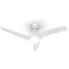 Image de Figo ventilateur de plafond 52 55 W plafonnier 2x42 W télécommande blanc