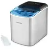 Image de On-the-rocks machine à glaçons led 12kg / 24h réservoir 2,1l inox