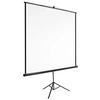 Image de Ecran de projection Extensible avec un Trépied stable et Pliable blanc