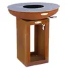 Image de - Barbecue brasero en acier Carus Diamètre 62 cm Hauteur 71 cm