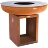 Image de - Barbecue brasero en acier Carus Diamètre 102 cm Hauteur 87 cm