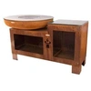 Image de - Barbecue brasero en acier Vulcano Surface de cuisson 102 cm