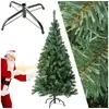 Image de Sapin de Noël artificiel en PVC 150 cm naturel et volumineux vert