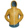 Image de Grüezi Bag - Refreshful SilkWool Jacket - Doudoune homme Pineapple / Saphir Blue - S