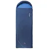 Image de Grüezi Bag - Wolle Camp Cotton Comfort - Sac de couchage Night Blue - Ouverture droite