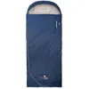 Image de Grüezi Bag - Wolle Camp Comfort XXL - Sac de couchage Night Blue - Wide - Ouverture gauche