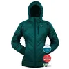 Image de Grüezi Bag - Lightful DownWool Jacket - Doudoune femme Ocean Green - S