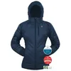 Image de Grüezi Bag - Lightful DownWool Jacket - Doudoune femme Blue Ashes - M