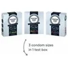 Image de Préservatifs trial set (3 uds)( 60mm-64mm-69mm)