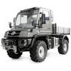 Image de Amewi Mercedes-Benz Unimog Porte-appareils 4WD 1:10 ARTR Anthracite RC télécommandé sous Licence véhicule en occasion ou reconditionné