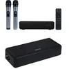 Image de Barre de son portable - UHF - 30W - 2 microphones sans fil - Bluetooth 5.0 - Effet d'écho