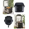 Image de Friteuse électrique Capacité 3 L revêtement antiadhésif avec fenêtre et filtre anti-graisse sécurité anti-surchauffe