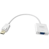 Image de tc-dpvga displayport vga blanc adaptateur et connecteur de câbles