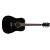 Image de PF15-BK Noire - Guitare acoustique