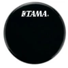 Image de Accessoires batteries TAMA BK22BMWS - PEAU DE RESONNANCE NOIRE 22 LOGO TAMA Peaux grosse caisse