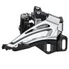 Image de dérailleur avant Deore M6025 10S double e-type argent