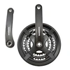 Image de Pedalier vtt triple 48-38-28d l170 alu tourney ty501 6/7/8v x3 (axe 123mm)